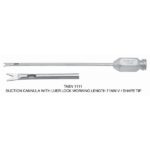 suction cannula with Luer lock