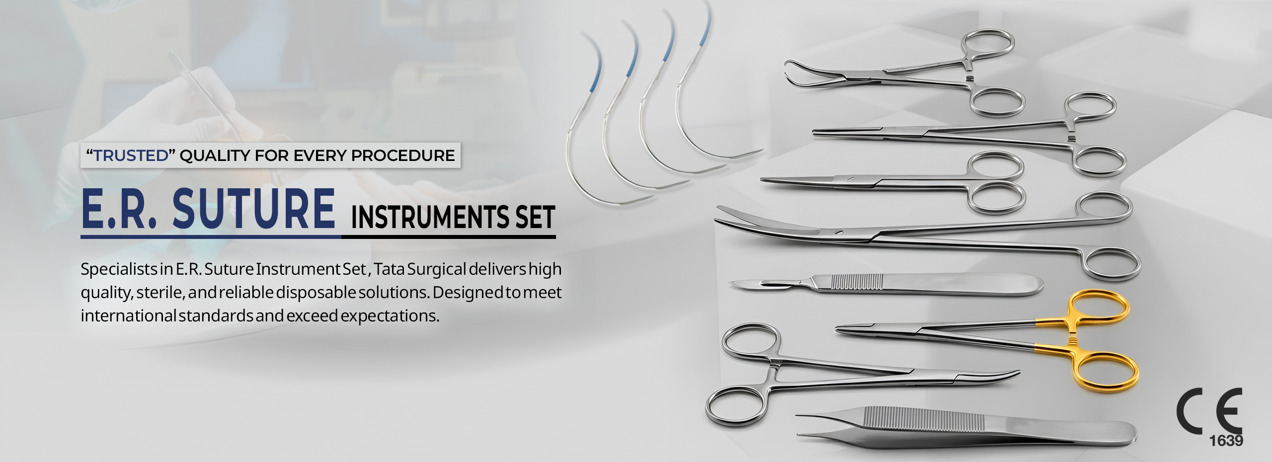 Tata Surgical - E R Suture Instruments
