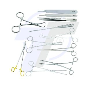 Dilation and Curettage Instrument Set