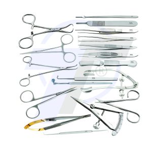 Eye Muscle and Enucleation Instrument Set