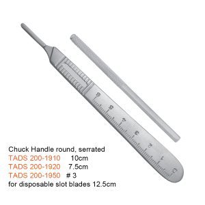 Bard-Parker Scalpel Handle – Round Serrated