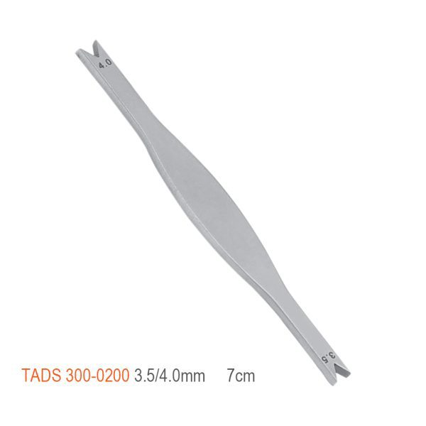 Braunstein Gauge – 3.5/4.0 mm, 7 cm