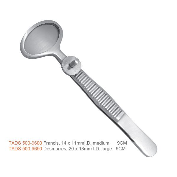 Chalazion Forceps – Oval, Francis & Desmarres