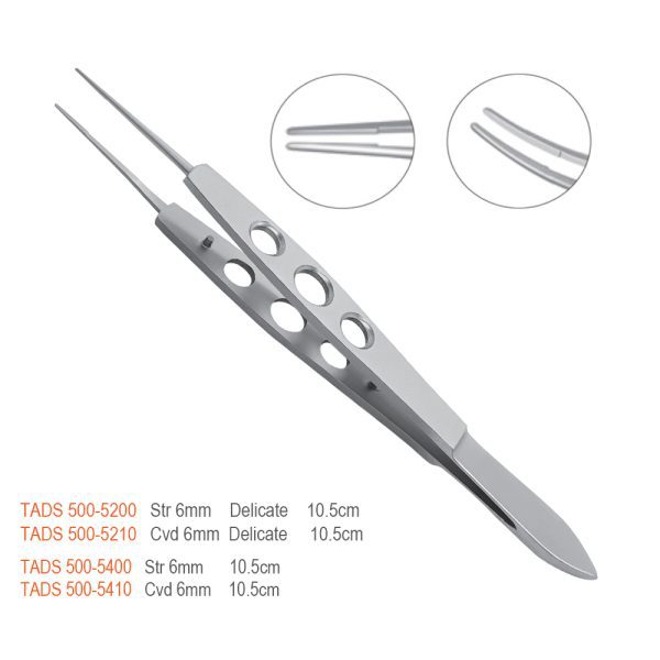 Jaffe Tying Forceps / Troutman Forceps – 6 mm Delicate & Standard