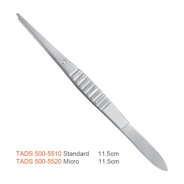 Moorfield Dressing Forceps – Standard & Micro, 11.5 cm