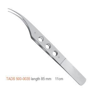 Swan Neck Forceps – Smooth, 85 mm, 11 cm