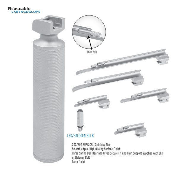 Miller Conventional Reusable Laryngoscope