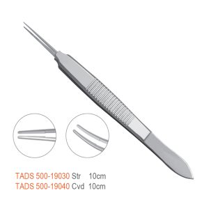 Tuebingen Tying Forceps – Straight & Curved, 10 cm