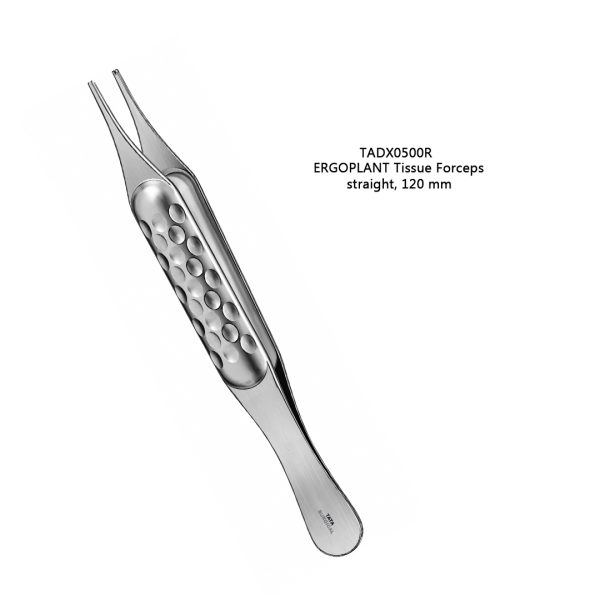 ERGOPLANT Tissue Forceps, straight, 120 mm (TADX 0500R)