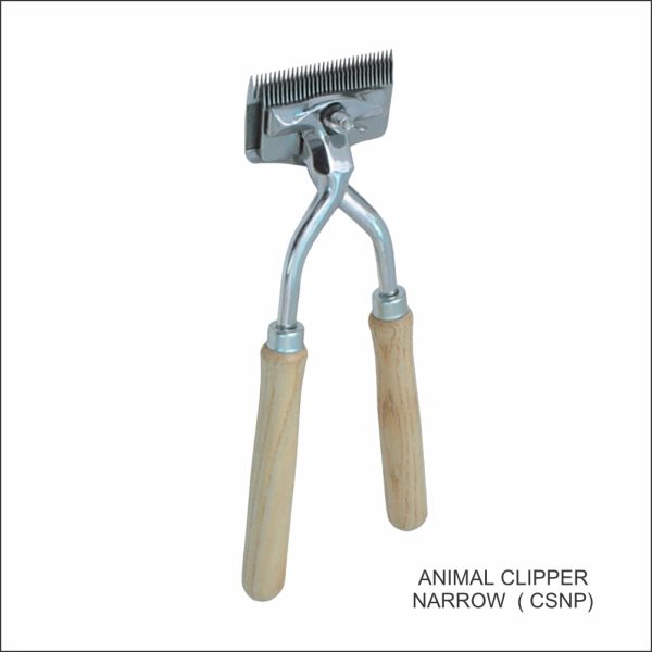 Animal Clipper, Narrow, Wooden Handles