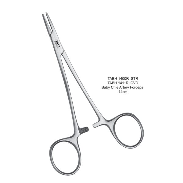 Baby Crile Artery Forceps, 14 cm