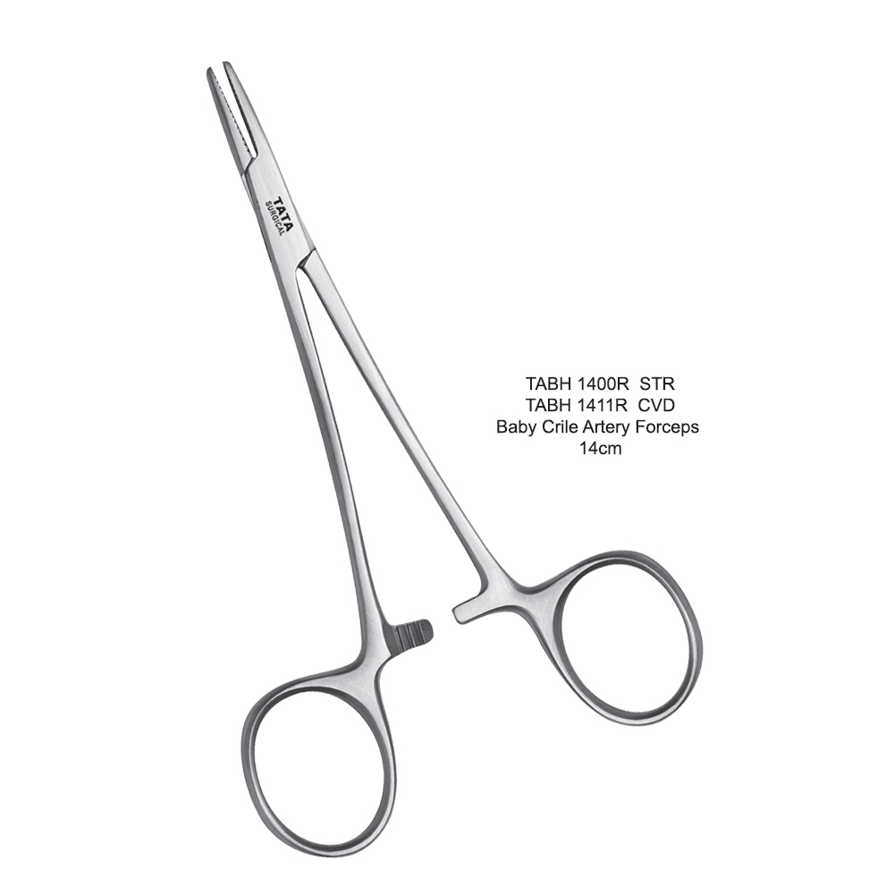 Baby Crile Artery Forceps TABH 1400R - Tata Surgical