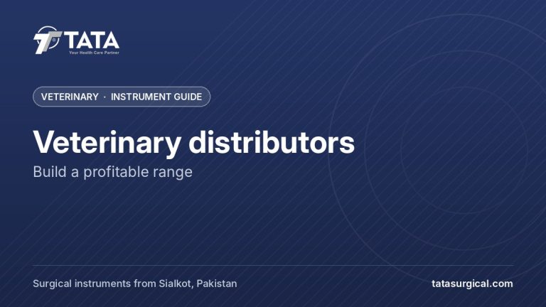 Veterinary distributors: Build a profitable range - Tata Surgical