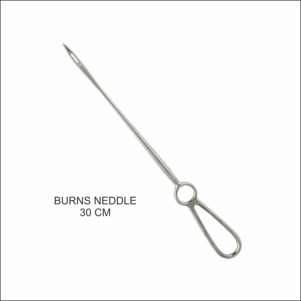 Burns Needle with Ring, 30 cm