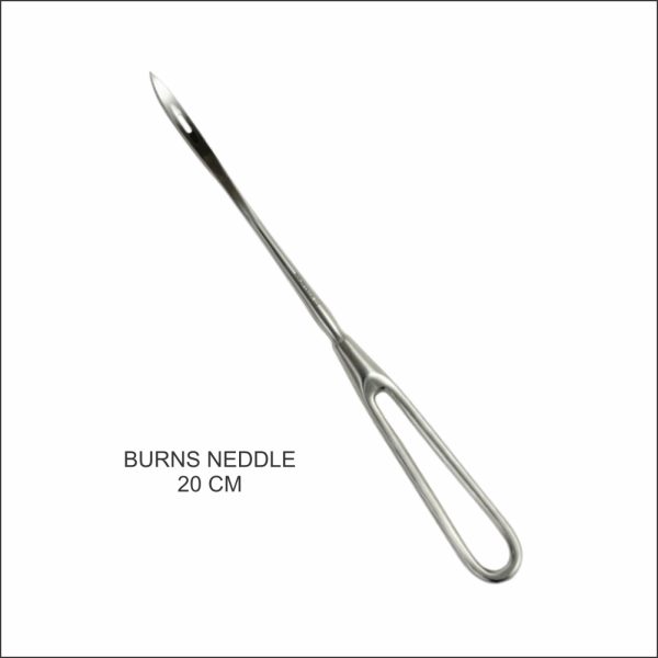 Burns Needle, Long Loop, 20 cm