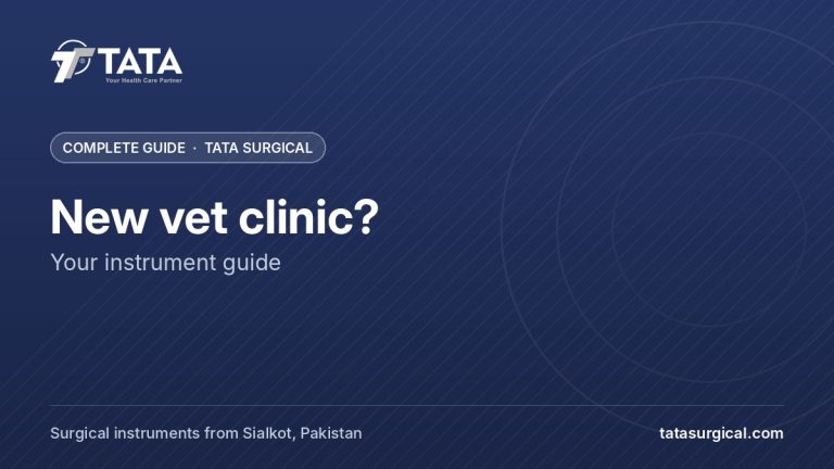 New vet clinic?: Your instrument guide - Tata Surgical