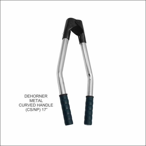 Dehorner, Metal Curved Handle, 17 Inch