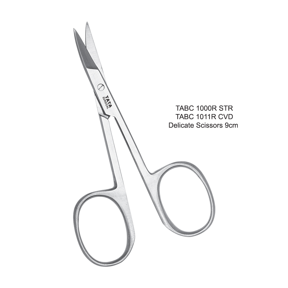 Delicate Scissors 9cm TABC 1000R - Tata Surgical