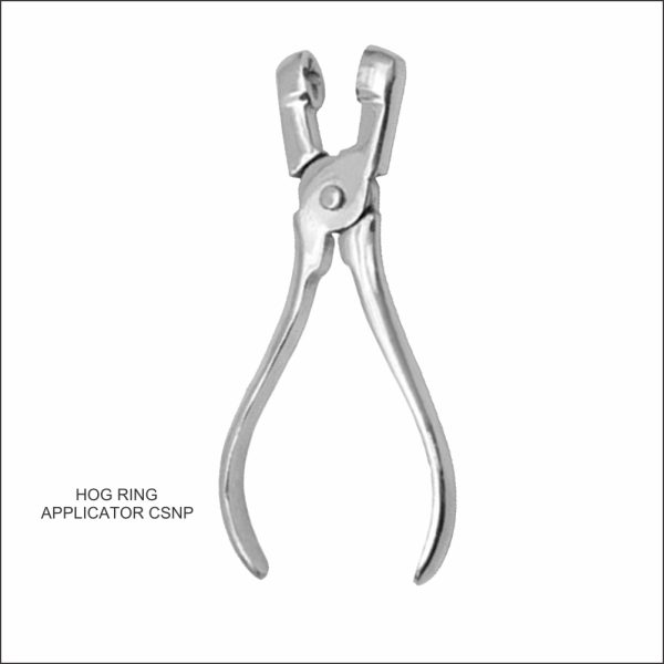 Hog Ring Applicator, Nickel-Plated Carbon Steel
