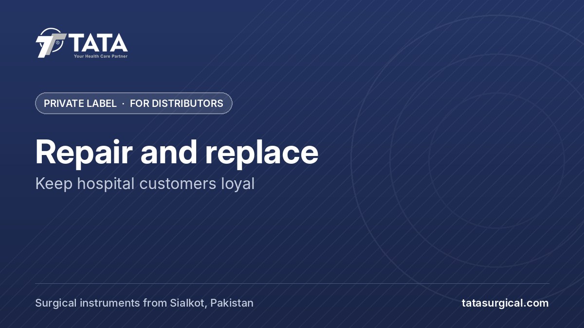 Repair and replace: Keep hospital customers loyal - Tata Surgical