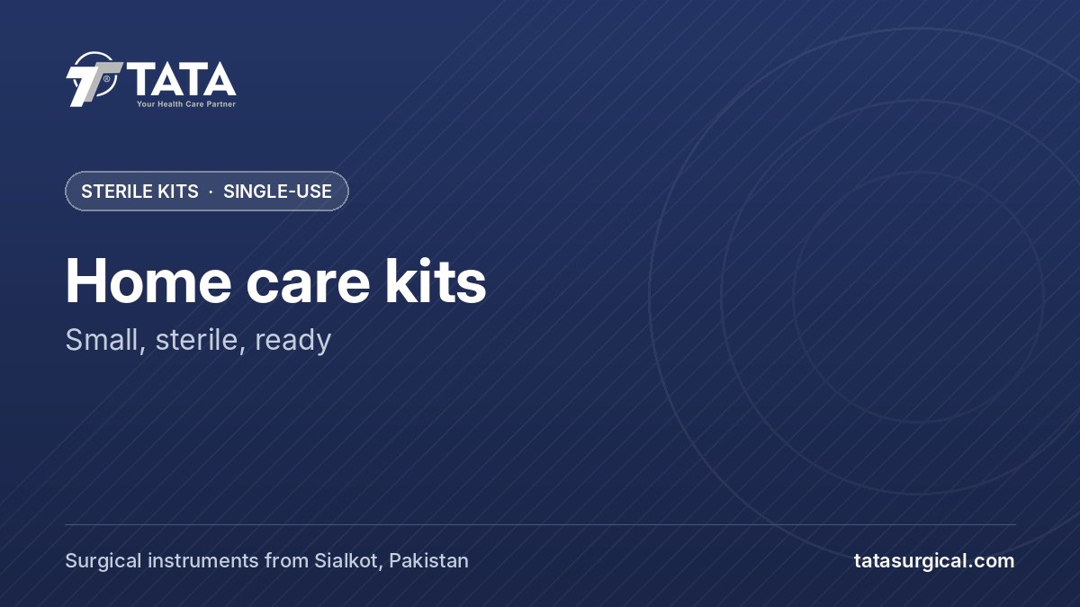 Home care kits: Small, sterile, ready - Tata Surgical