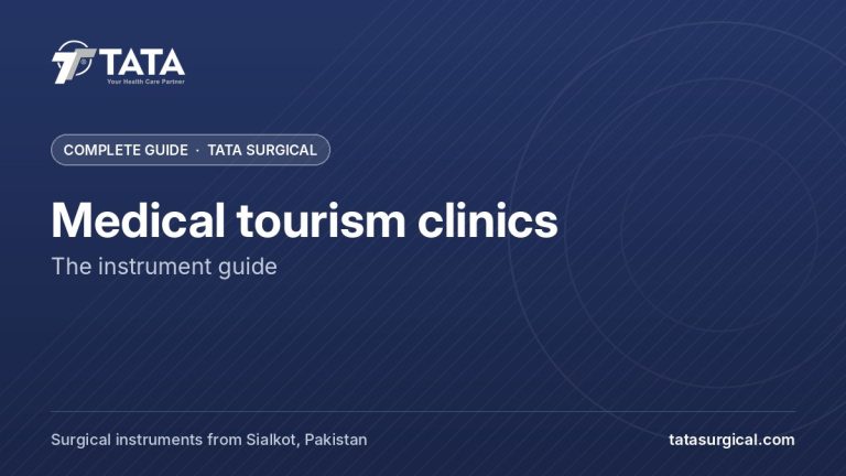 Medical tourism clinics: The instrument guide - Tata Surgical