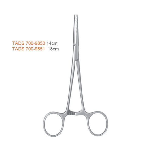 Kelly Hemostatic Forceps, 14 and 18 cm