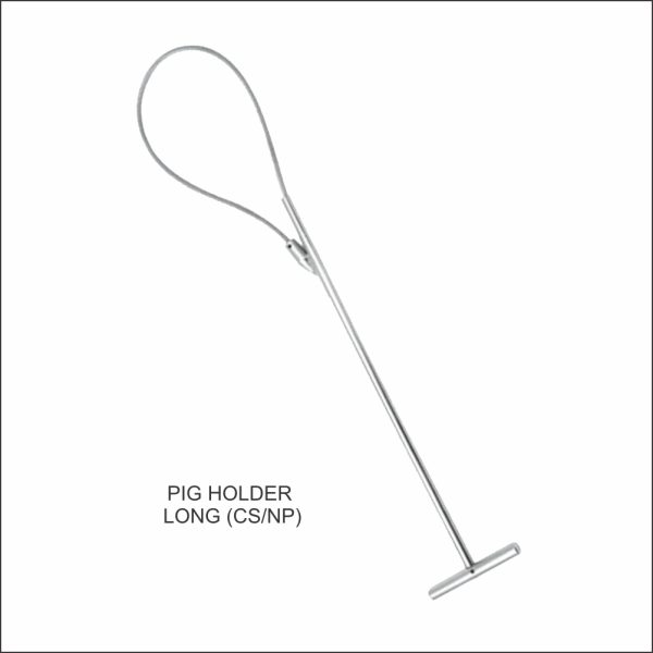 Pig Holder, Long, Thin Shaft