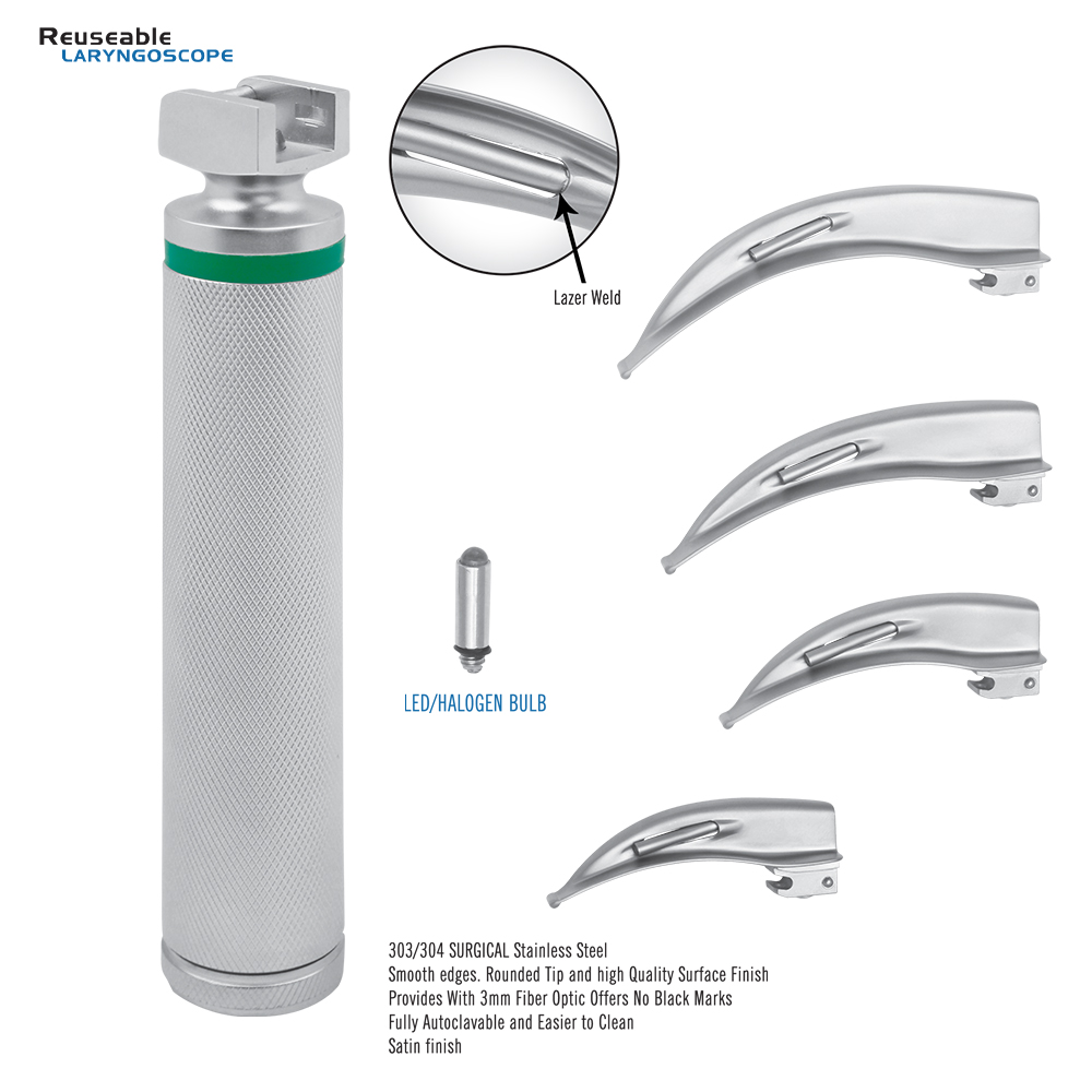 Macintosh Laryngoscope 220 TA-017-220 - Tata Surgical