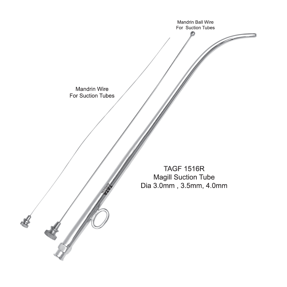 Magill Suction Tube TAGF 1516R - Tata Surgical