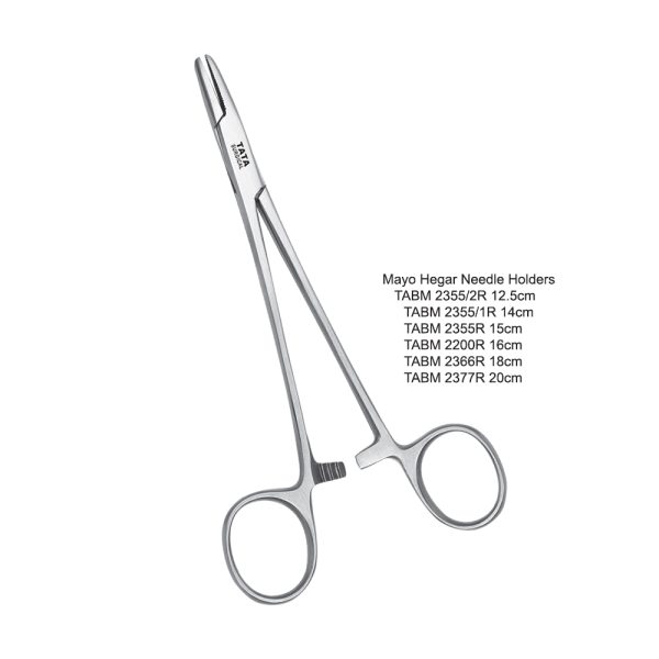 Mayo-Hegar Needle Holder, 12.5 to 20 cm
