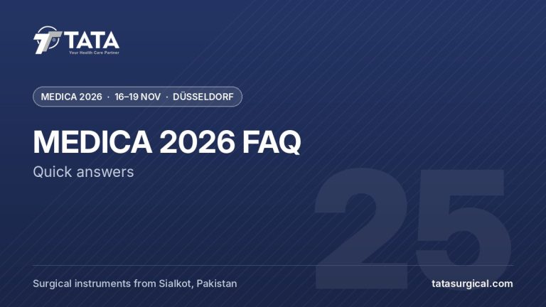 MEDICA 2026 FAQ: Quick answers - Tata Surgical at MEDICA 2026, Düsseldorf