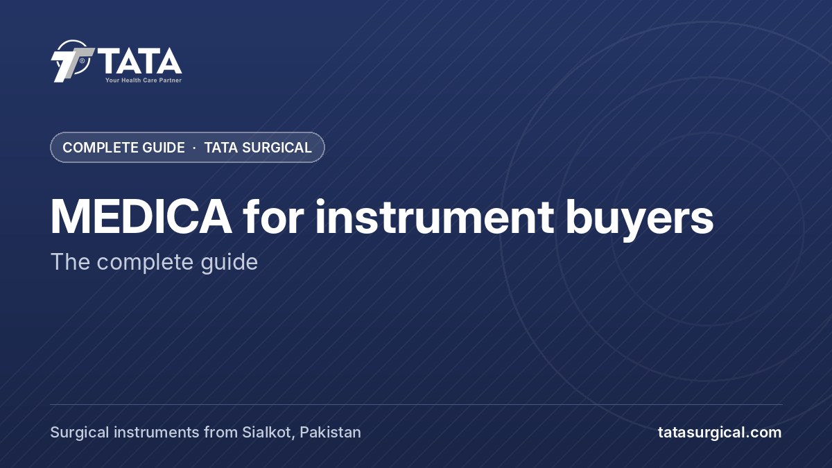 MEDICA for instrument buyers: The complete guide - Tata Surgical