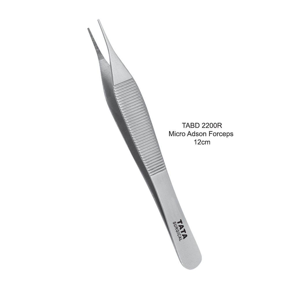 Micro Adson Forceps TABD 2200R - Tata Surgical