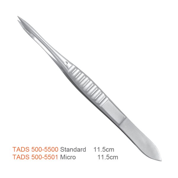 Moorfield Tissue Forceps, Standard and Micro, 11.5 cm