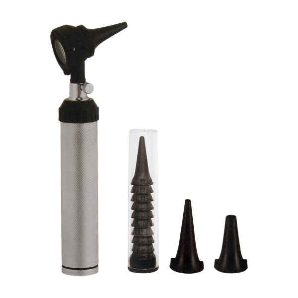 Parker Otoscope Black Head with Ear Specula