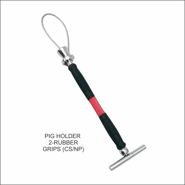 Pig Holder with 2 Rubber Grips