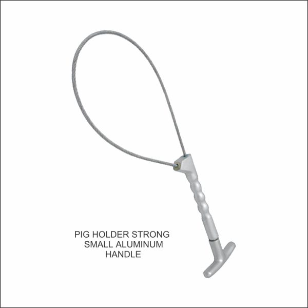 Pig Holder, Strong, Small Aluminum Handle