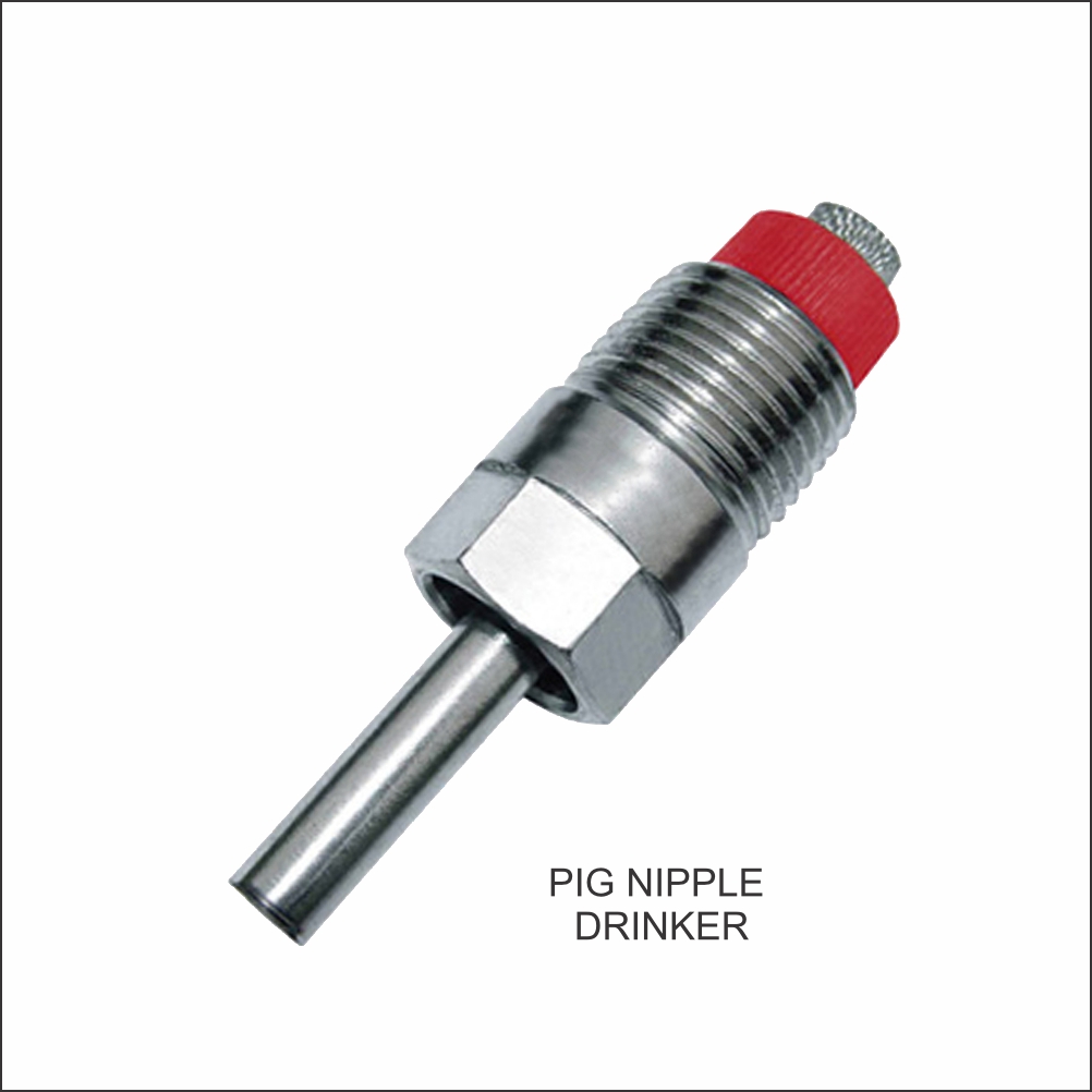 Pig Nipple Drinker Straight Pin TV-0238 - Tata Surgical