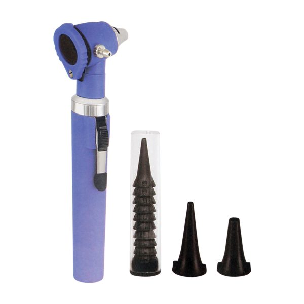 Pocket Otoscope Blue with Ear Specula