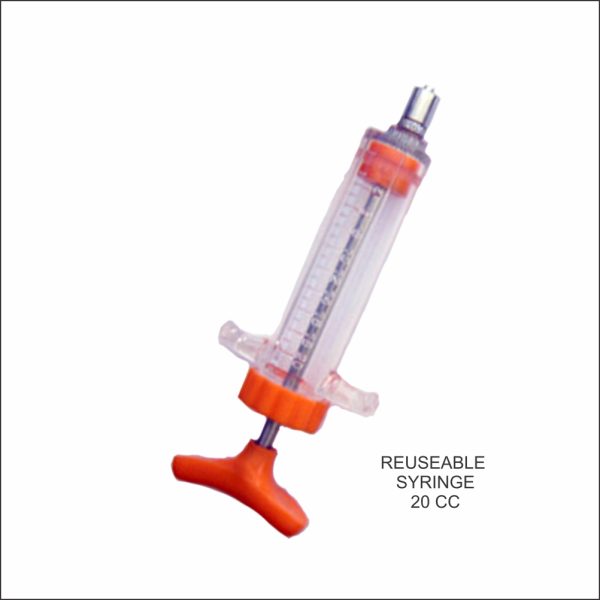 Reusable Syringe, 20 cc