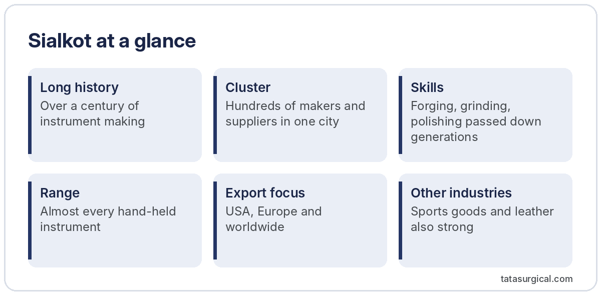 Sialkot at a glance - Tata Surgical