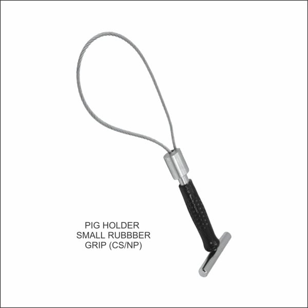 Pig Holder, Small, Rubber Grip