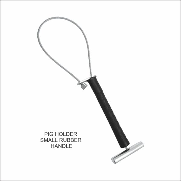 Pig Holder, Small, Rubber Handle