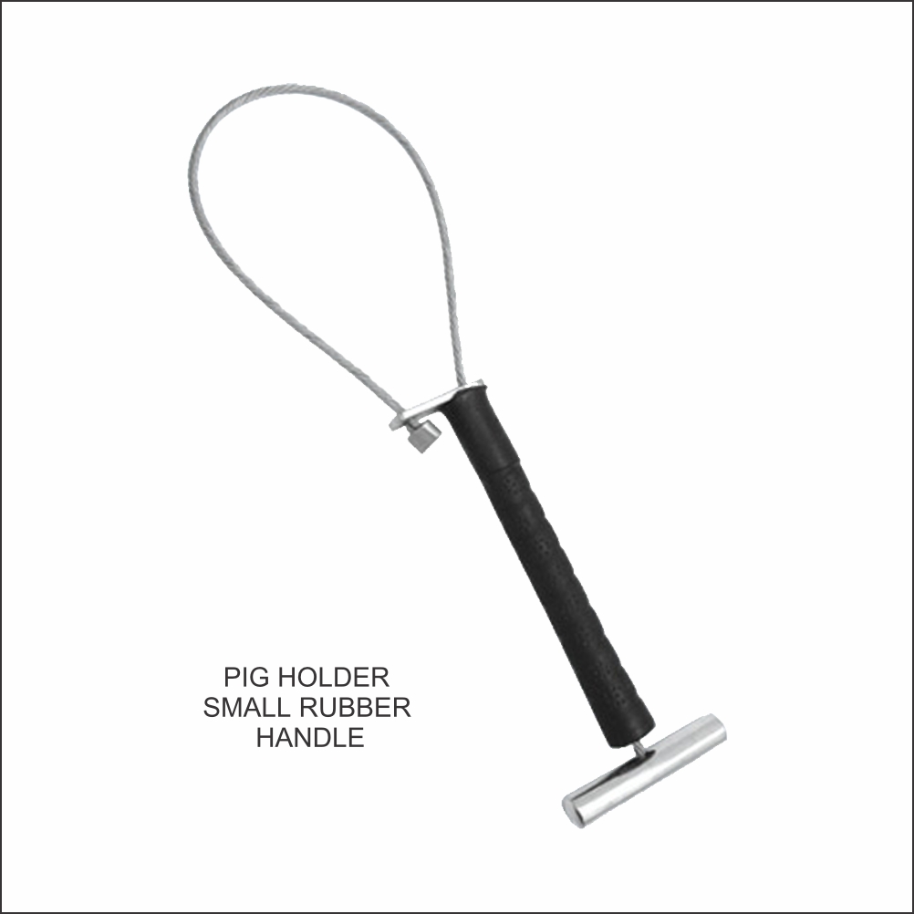 Small Pig Holder Rubber Handle TV-0102 - Tata Surgical