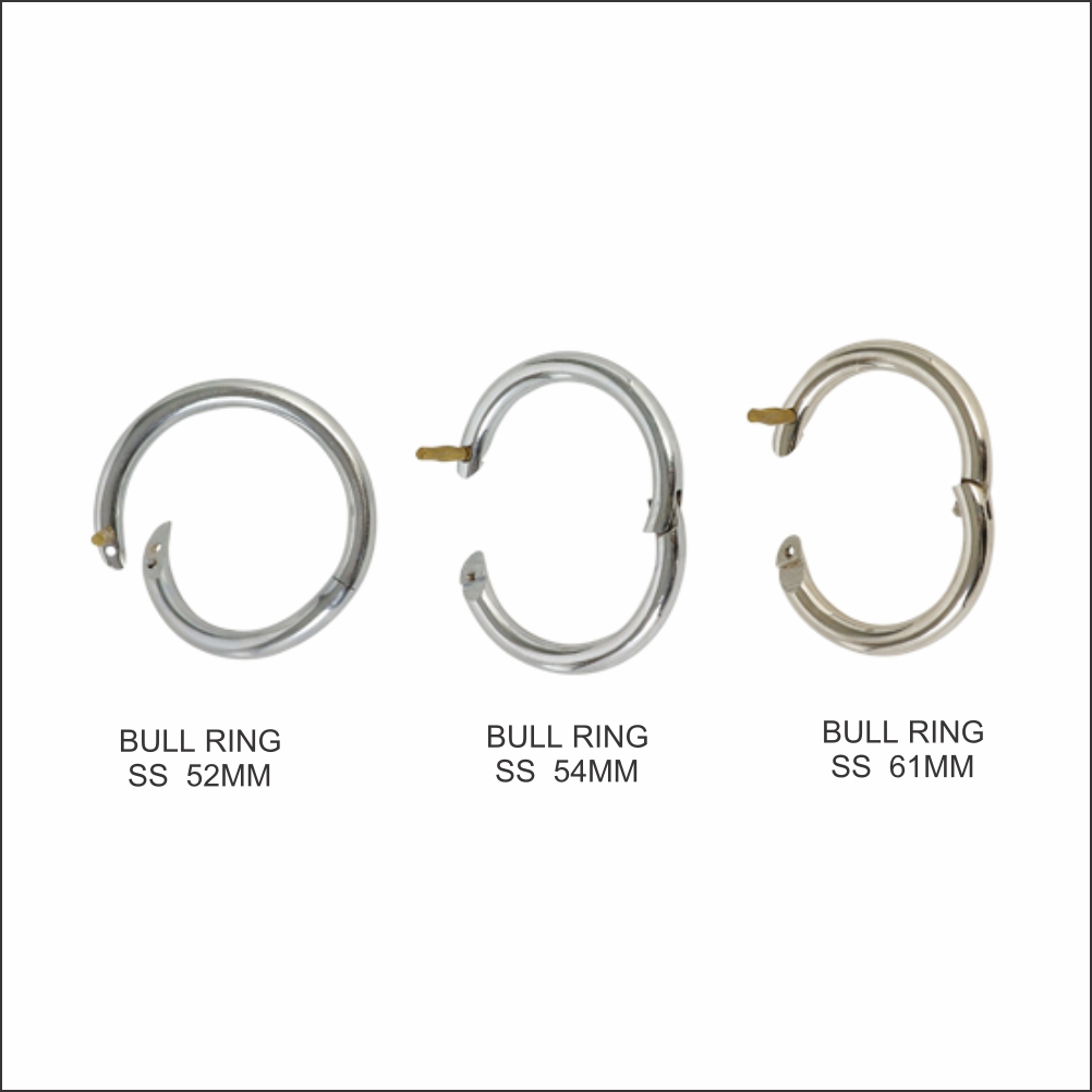 Stainless Steel Bull Ring TV-0025 - Tata Surgical