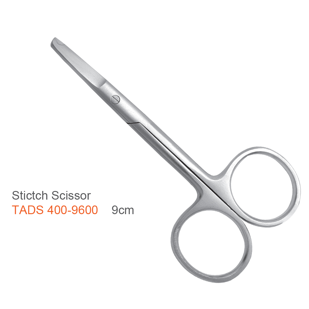 Stitch Scissors 9cm TADS 400-9600 - Tata Surgical