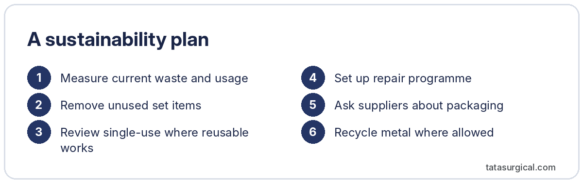 A sustainability plan - Tata Surgical
