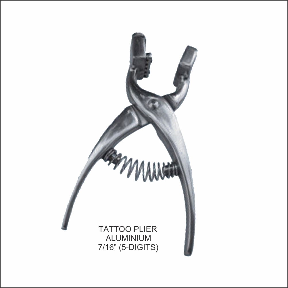 Tattoo Plier 5 Digits TV-0136 - Tata Surgical