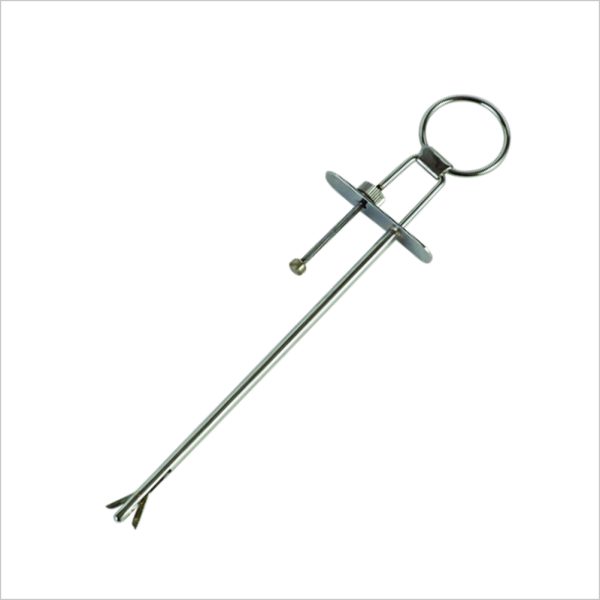 Teat Dilator with Ring Handle and Split Tip